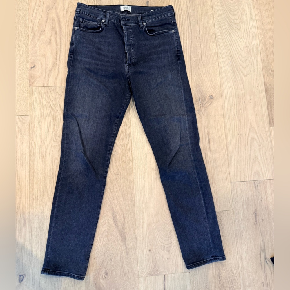 Citizens Of Humanity dark gray denim jeans
